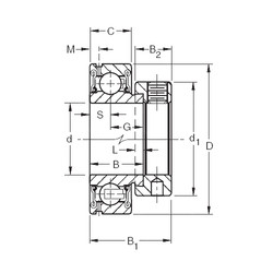 Bearing GRA008RR Timken